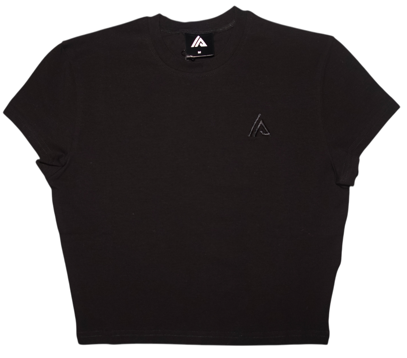 BLACK BABY COTTON T-SHIRT